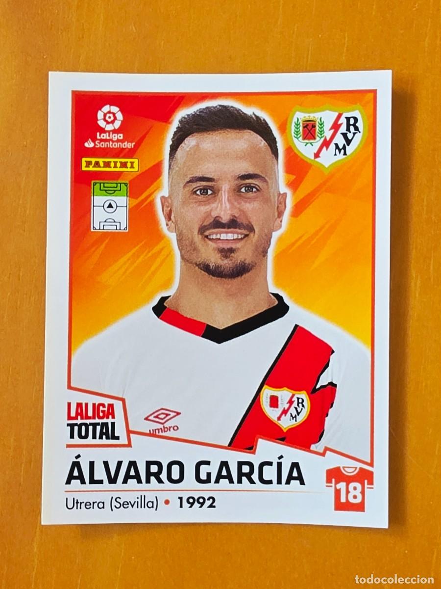 Cromos de Futebol: 328 &Aacute;lvaro Garc&iacute;a, Rayo Vallecano, Panini LaLiga Total 2022 2023 22 23, la liga
