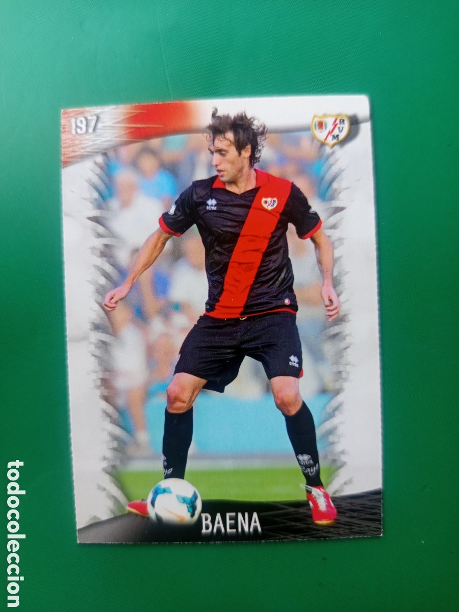 Cromos de Futebol: ❇️ CROMO CARD ⚽ BAENA RAYO VALLECANO 197 FICHAS LIGA QUIZ GAME 2014 13 14 2013 2014 MUNDICROMO ❇️