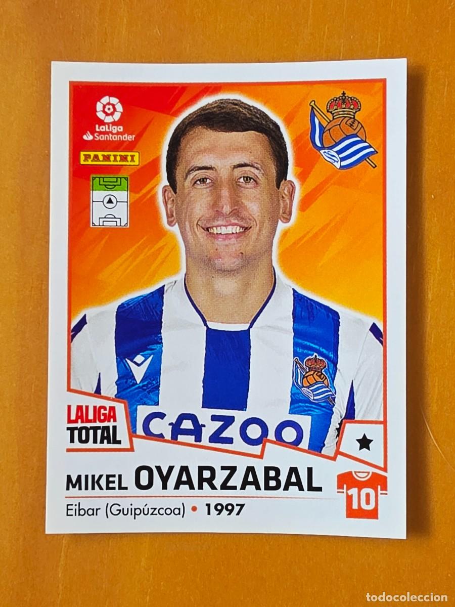 Cromos de F&uacute;tbol: 350 Mikel Oyarzabal, Real Sociedad, Panini LaLiga Total 2022 2023 22 23, la liga