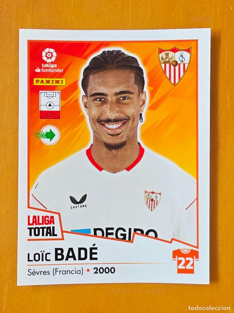 Cromos de F&uacute;tbol: 360 Lo&iuml;c Bad&eacute;, Sevilla FC, Panini LaLiga Total 2022 2023 22 23, la liga