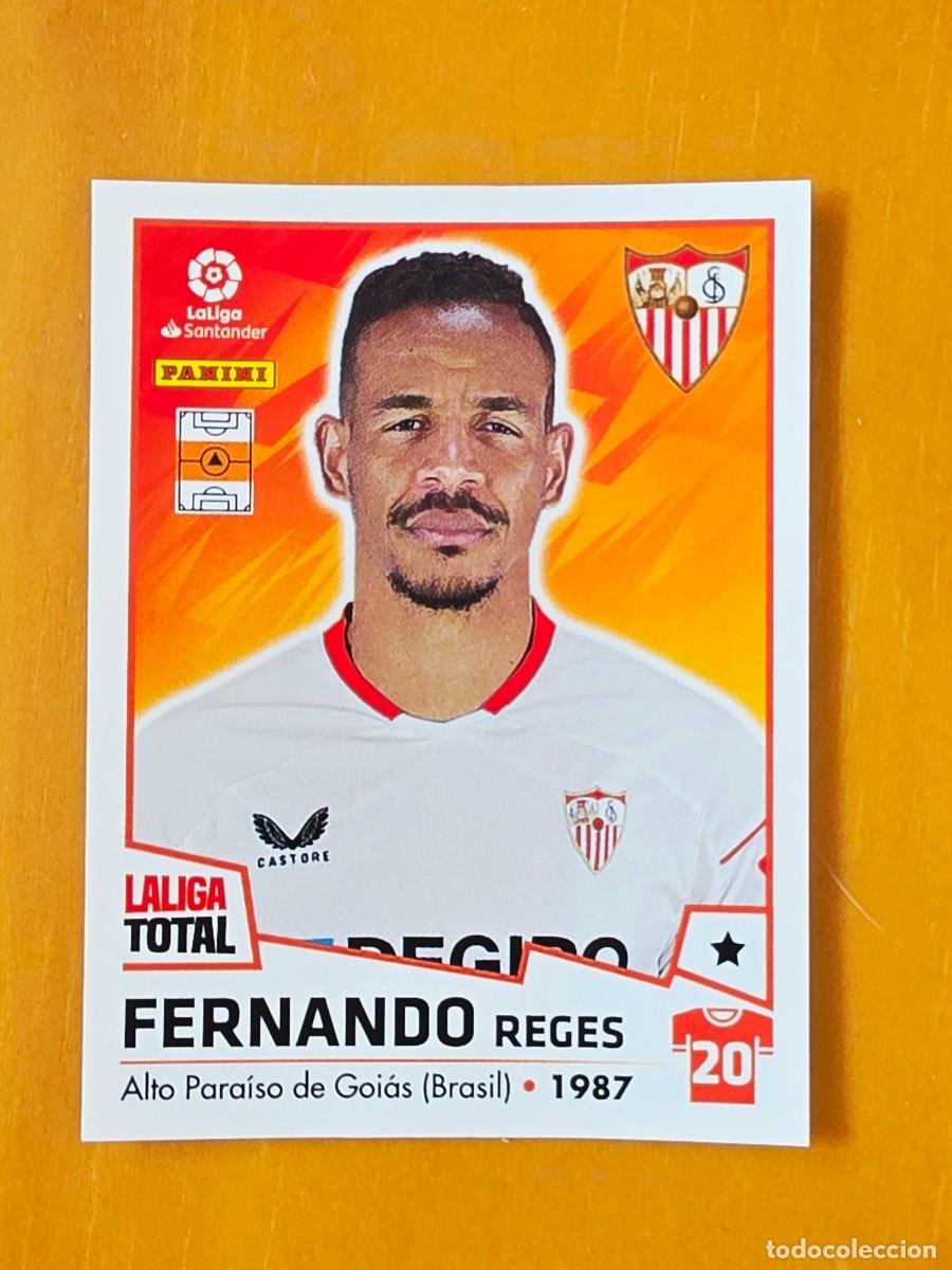 Cromos de F&uacute;tbol: 366 Fernando Reges, Sevilla FC, Panini LaLiga Total 2022 2023 22 23, la liga