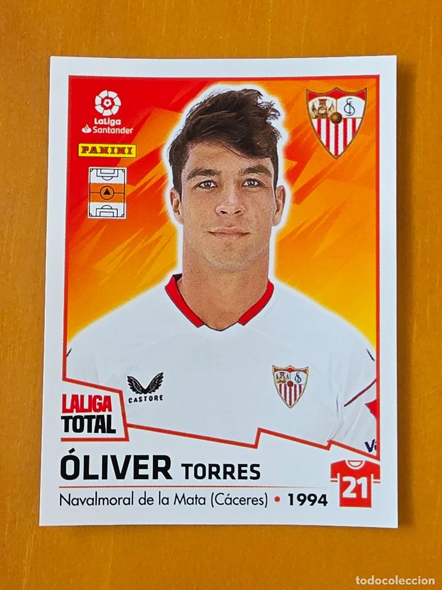 Cromos de F&uacute;tbol: 369 &Oacute;liver Torres, Sevilla FC, Panini LaLiga Total 2022 2023 22 23, la liga
