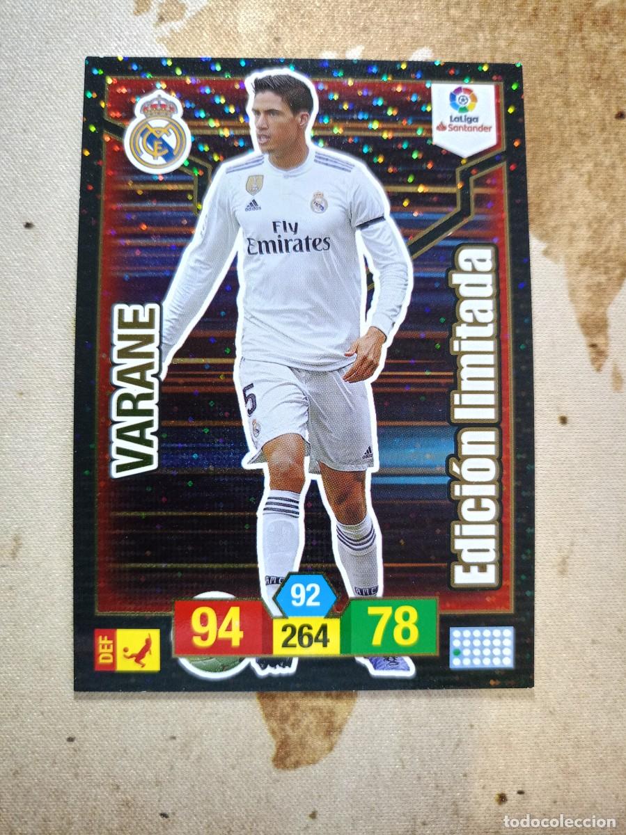 Figurine di Calcio: Edici&oacute;n Limitada VARANE Adrenalyn 2018-19