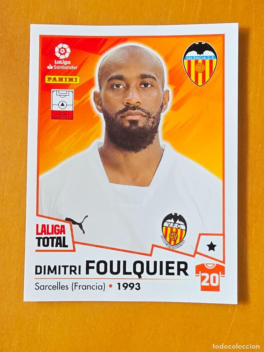 Figurine di Calcio: 384 Dimitri Foulquier, Valencia CF, Panini LaLiga Total 2022 2023 22 23, la liga