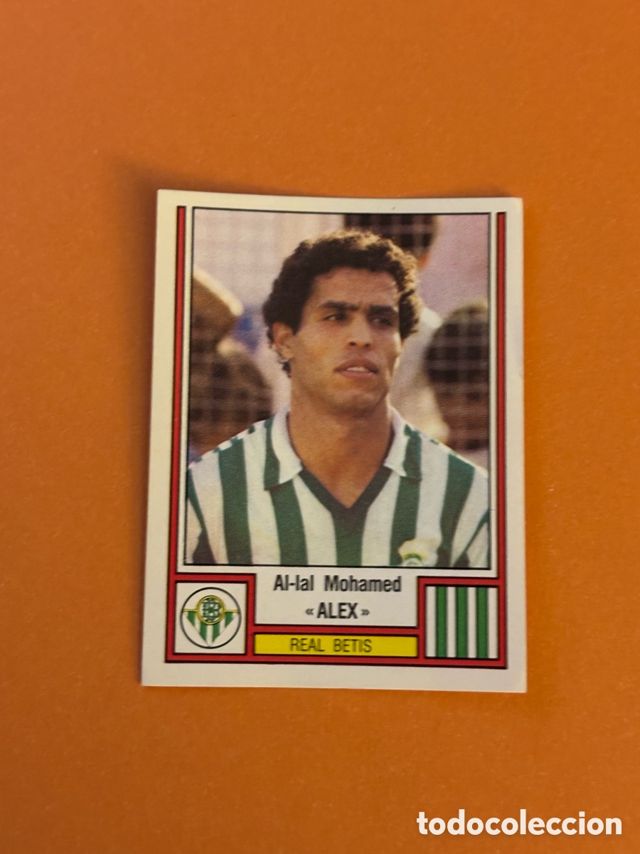 Figurine di Calcio: 60 ALEX - REAL BETIS FUTBOL 83 PANINI SIN PEGAR PANRICO