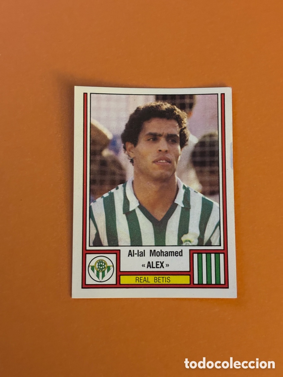 Fu&szlig;ball-Sticker: 60 ALEX - REAL BETIS FUTBOL 83 PANINI SIN PEGAR