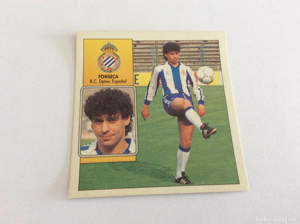 Fu&szlig;ball-Sticker: Fonseca RCD Espa&ntilde;ol Este 92 93 1992 1993