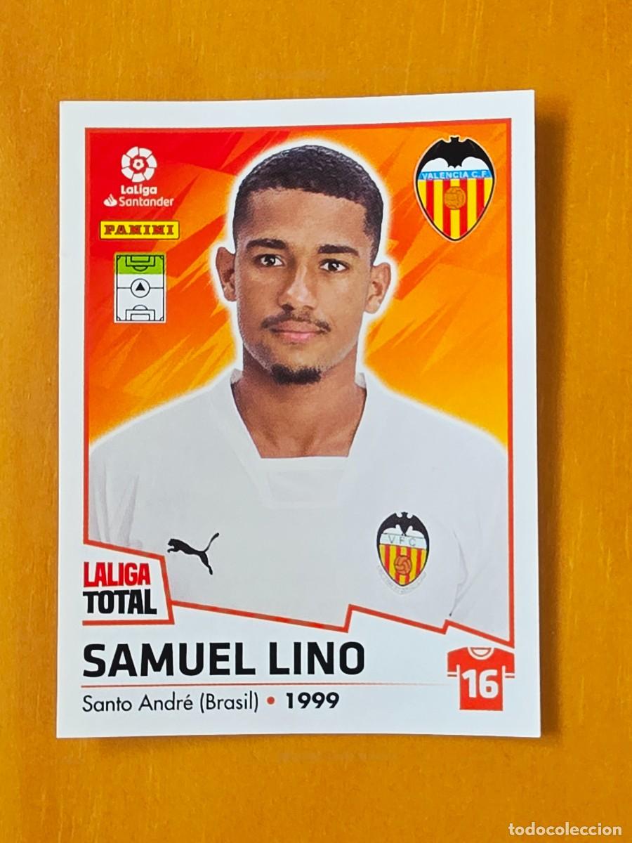 Cartes &agrave; collectionner de Football: 394 Samuel Lino, Valencia CF, Panini LaLiga Total 2022 2023 22 23, la liga