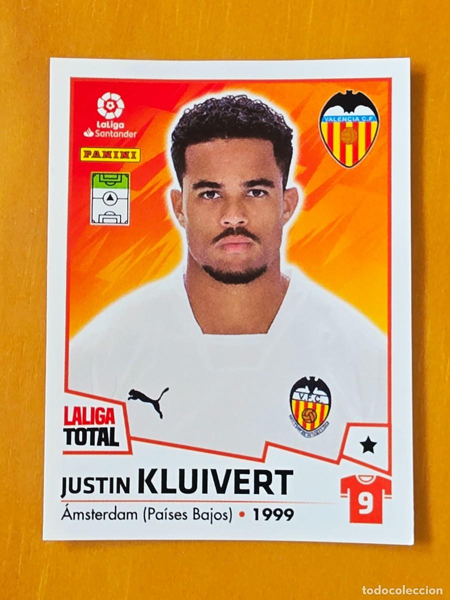 Cartes &agrave; collectionner de Football: 395 Justin Kluivert, Valencia CF, Panini LaLiga Total 2022 2023 22 23, la liga