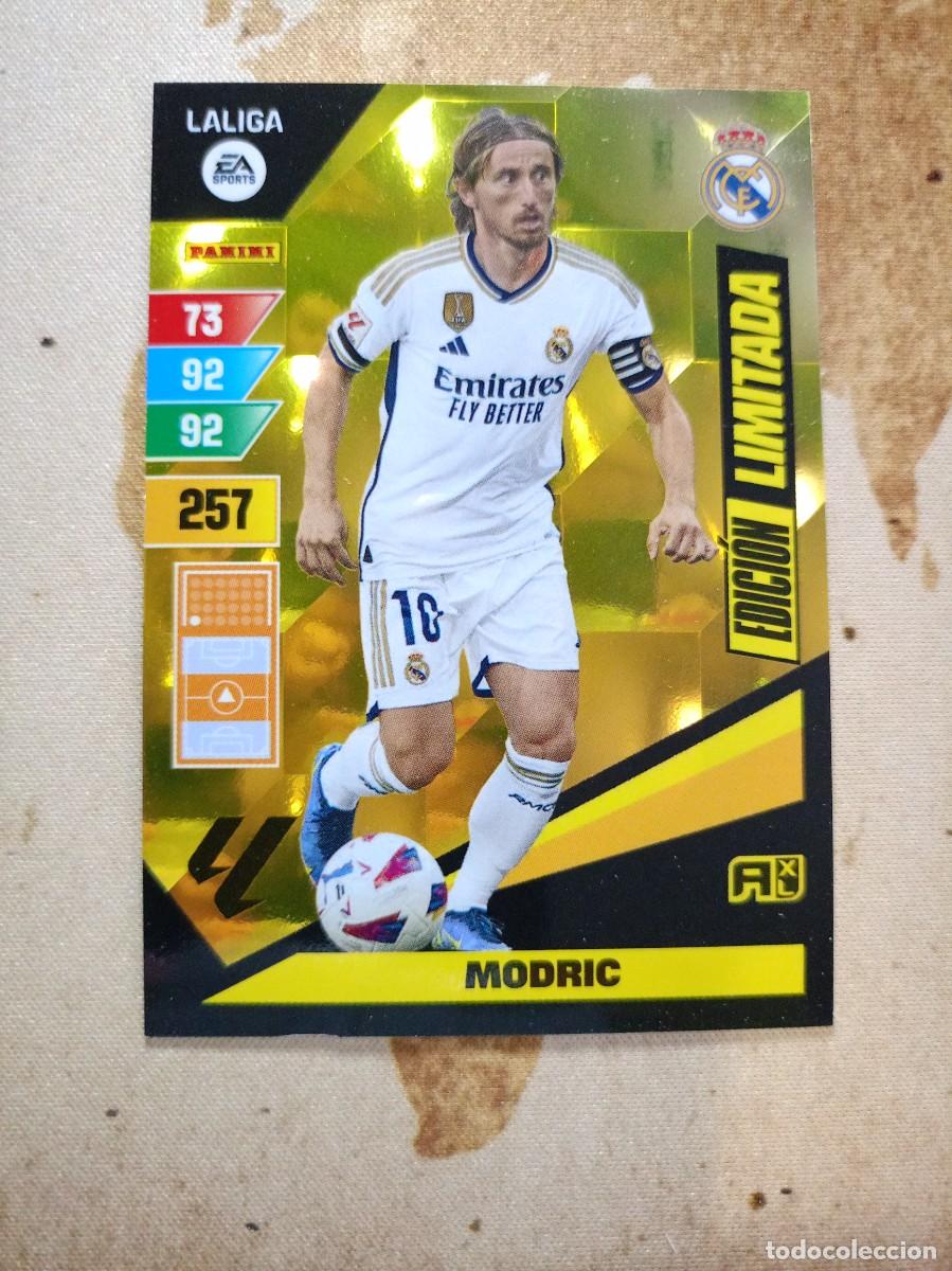 Cromos de f&uacute;tbol: Edici&oacute;n Limitada MODRIC Adrenalyn 2023-24