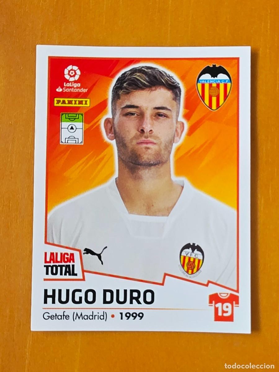 Cromos de Futebol: 396 Hugo Duro, Valencia CF, Panini LaLiga Total 2022 2023 22 23, la liga