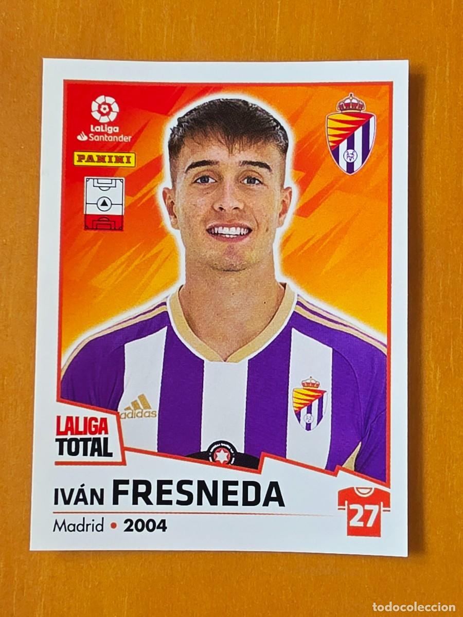 Cromos de Futebol: 401 Iv&aacute;n Fresneda, Real Valladolid, Panini LaLiga Total 2022 2023 22 23, la liga