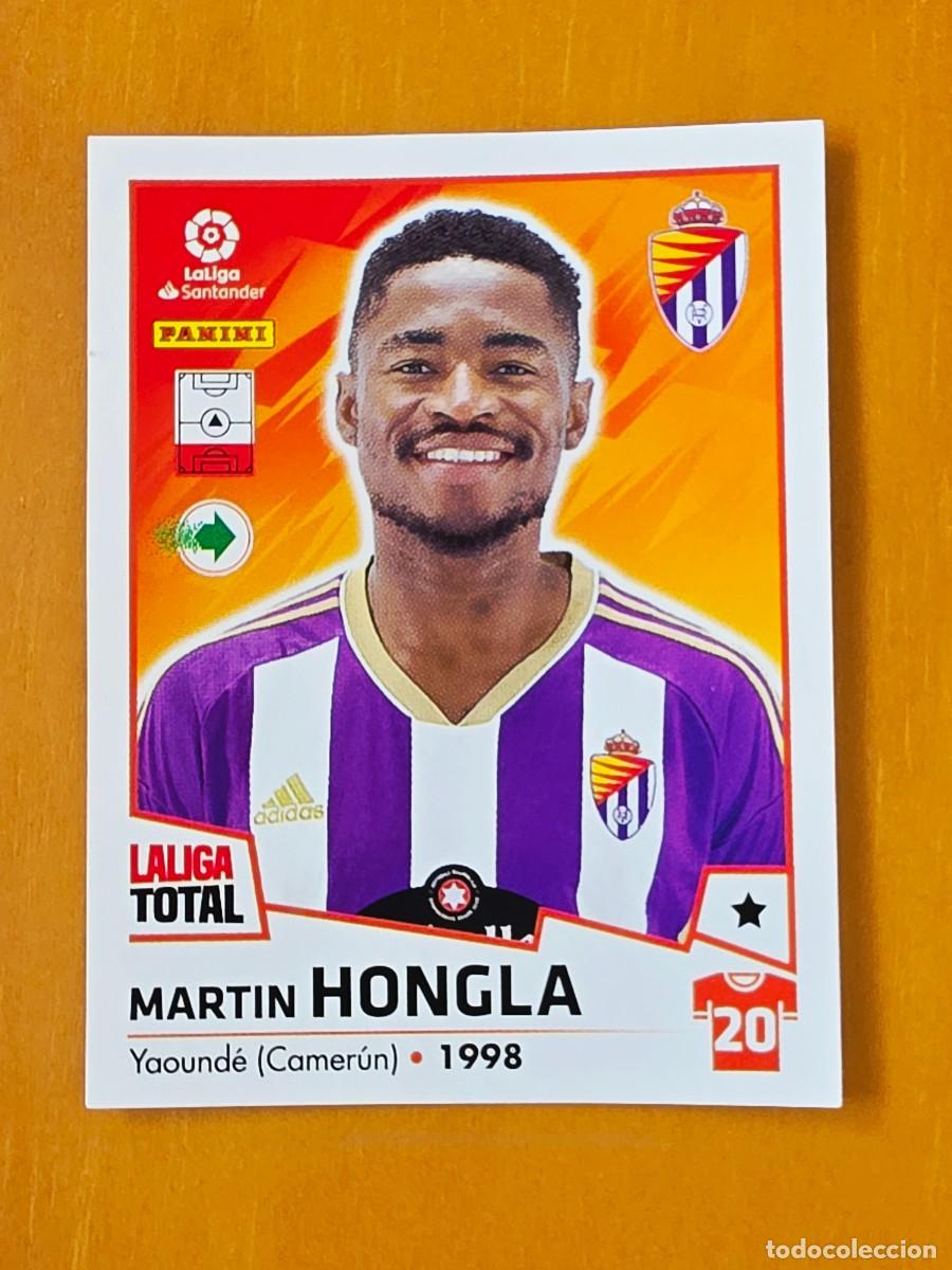 Cromos de Futebol: 405 Martin Hongla, Real Valladolid, Panini LaLiga Total 2022 2023 22 23, la liga