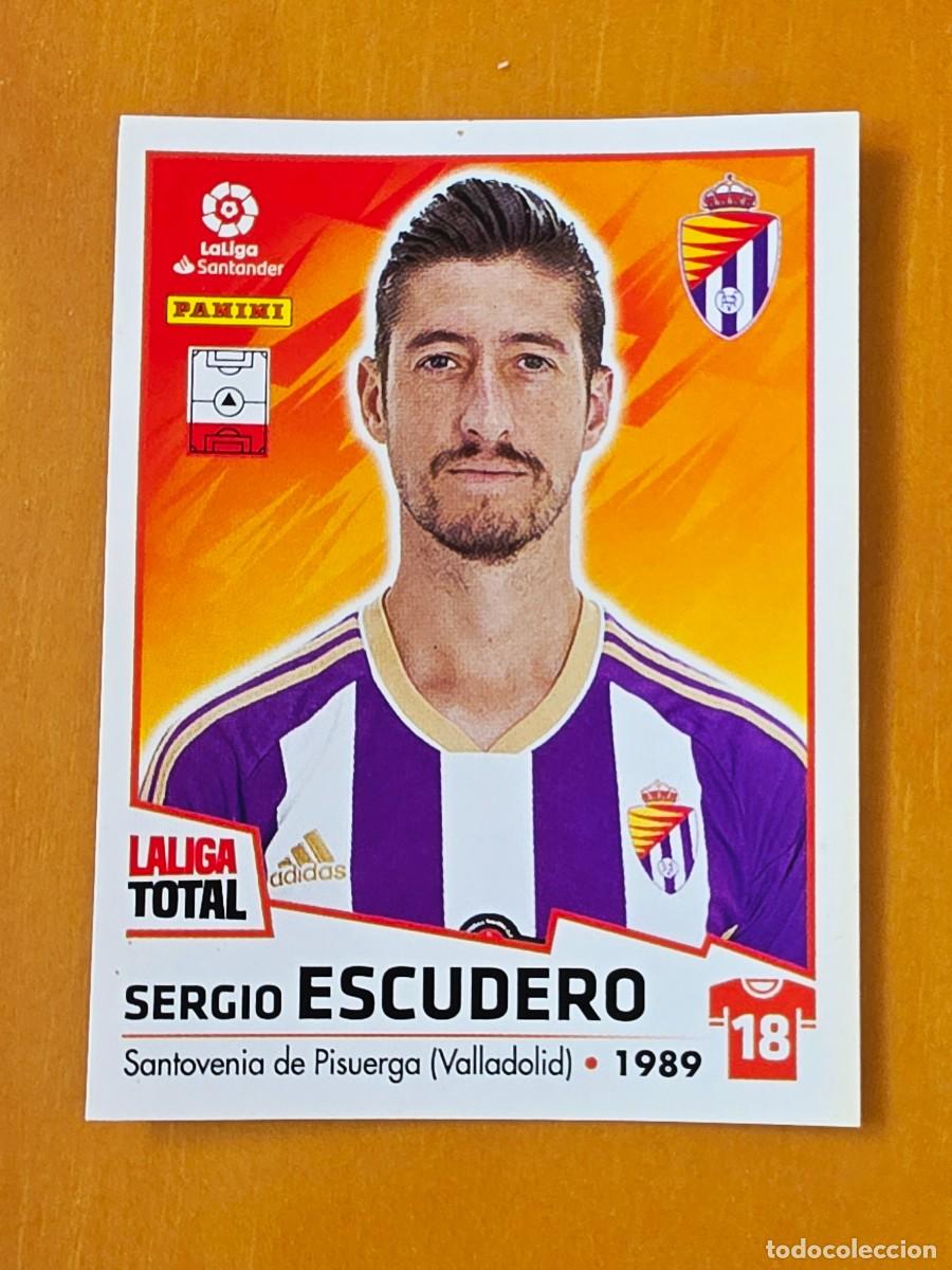 Cromos de Futebol: 408 Sergio Escudero, Real Valladolid, Panini LaLiga Total 2022 2023 22 23, la liga