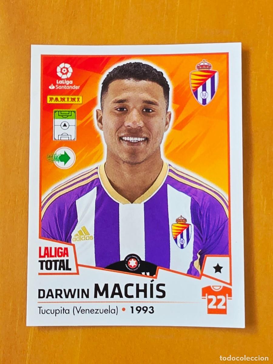 Cromos de Futebol: 417 Darwin Machis, Real Valladolid, Panini LaLiga Total 2022 2023 22 23, la liga