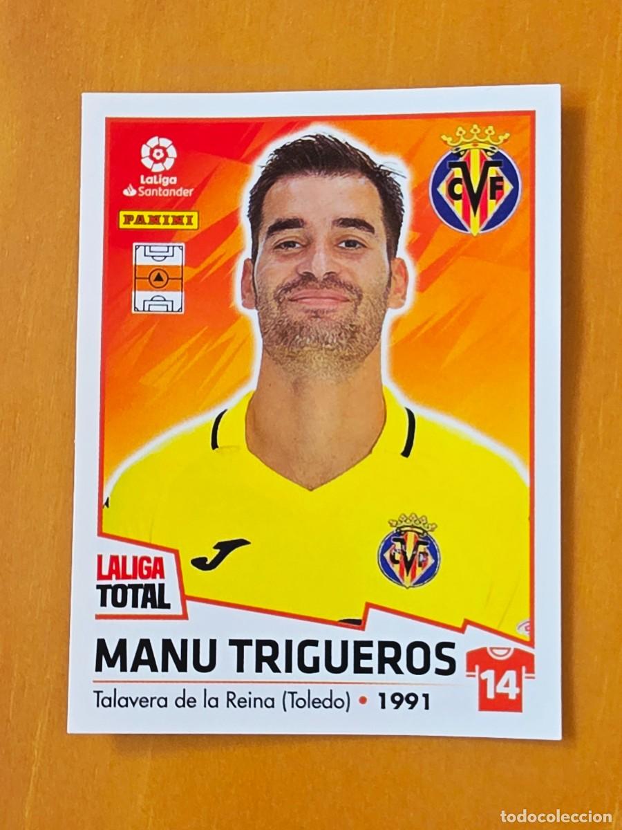 Cromos de Futebol: 434 Manu Trigueros, Villarreal CF, Panini LaLiga Total 2022 2023 22 23, la liga