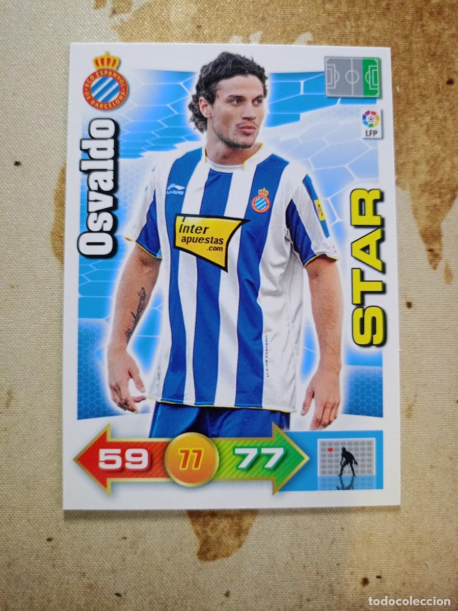 Figurine di Calcio: Espanyol OSVALDO Star Adrenalyn 2010-11