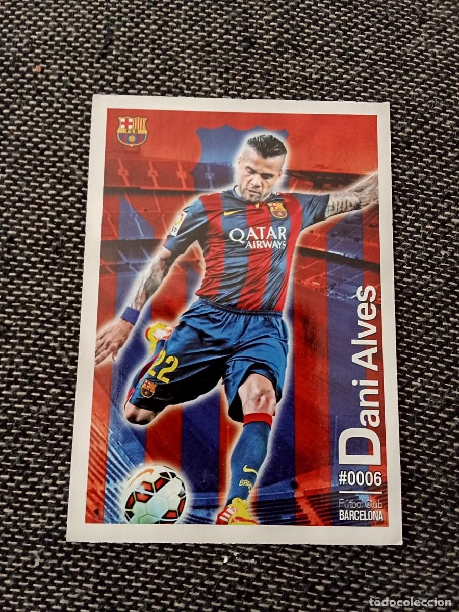 Figurine di Calcio: 6 Dani Alves FC Barcelona las fichas de la liga 2016