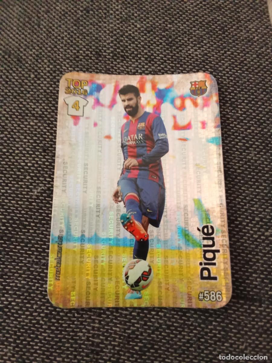 Cartes &agrave; collectionner de Football: 586 pique FC Barcelona brillo liso security las fichas de la liga 2016