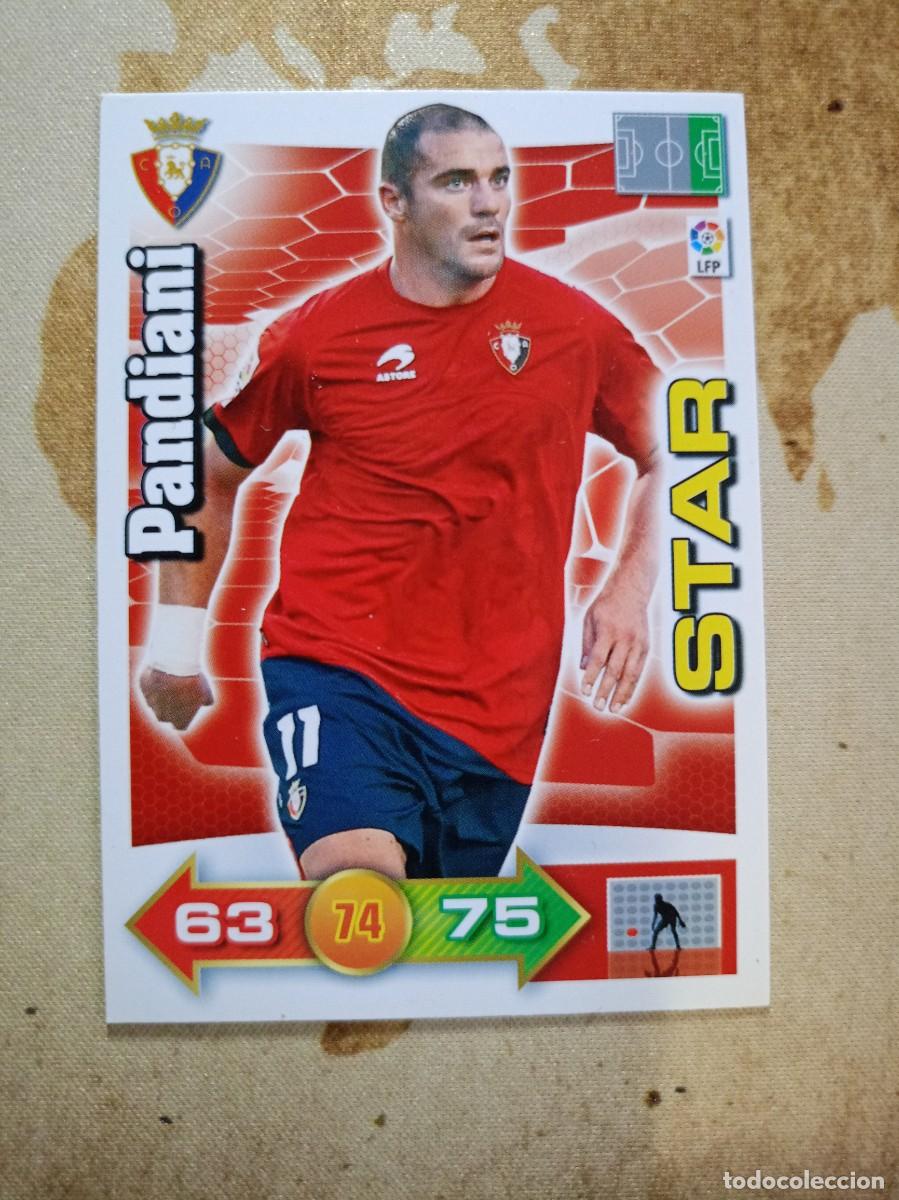 Cartes &agrave; collectionner de Football: Osasuna PANDIANI Star Adrenalyn 2010-11