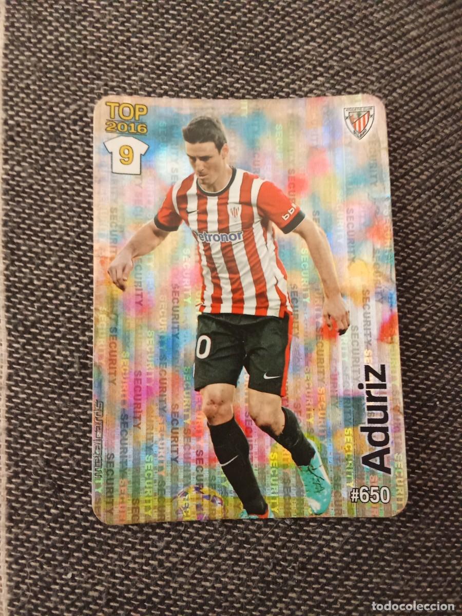 Cartes &agrave; collectionner de Football: 650 aduriz Athletic club top 9 2016 security las fichas de la liga 2016