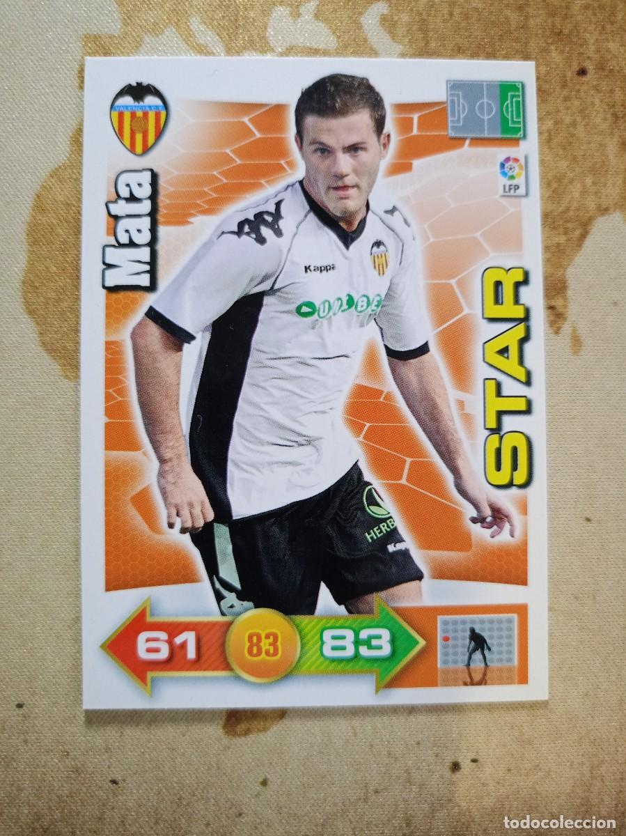 Cartes &agrave; collectionner de Football: Valencia MATA Star Adrenalyn 2010-11