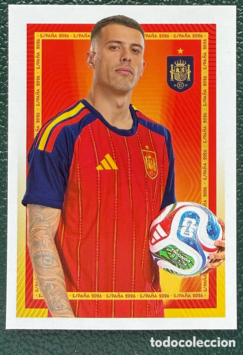 Cartes &agrave; collectionner de Football: 13 PEDRO PORRO COLECCI&Oacute;N OFICIAL DE LA SELECCI&Oacute;N ESPA&Ntilde;OLA 2026 CARREFOUR PANINI ESPA&Ntilde;A