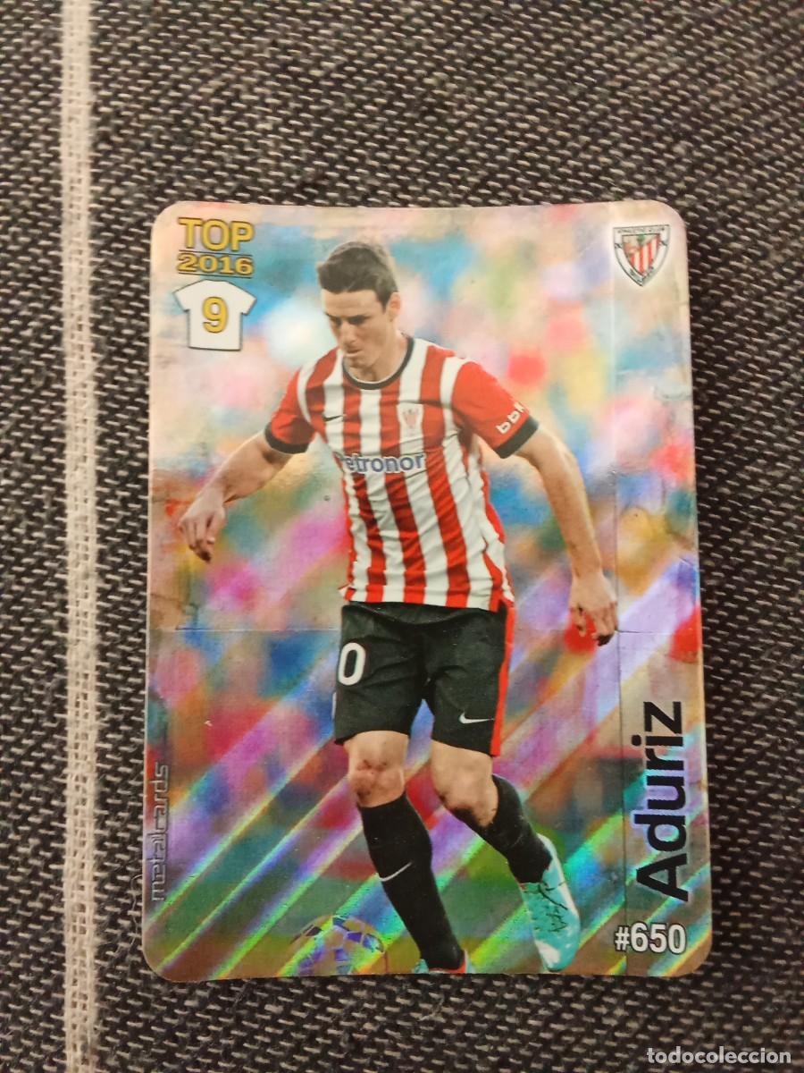 Cartes &agrave; collectionner de Football: 650 aduriz Athletic club top 9 2016 rayas diagonales las fichas de la liga 2016