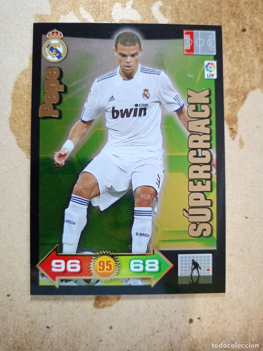 Cartes &agrave; collectionner de Football: S&uacute;per Crack PEPE Adrenalyn 2010-11