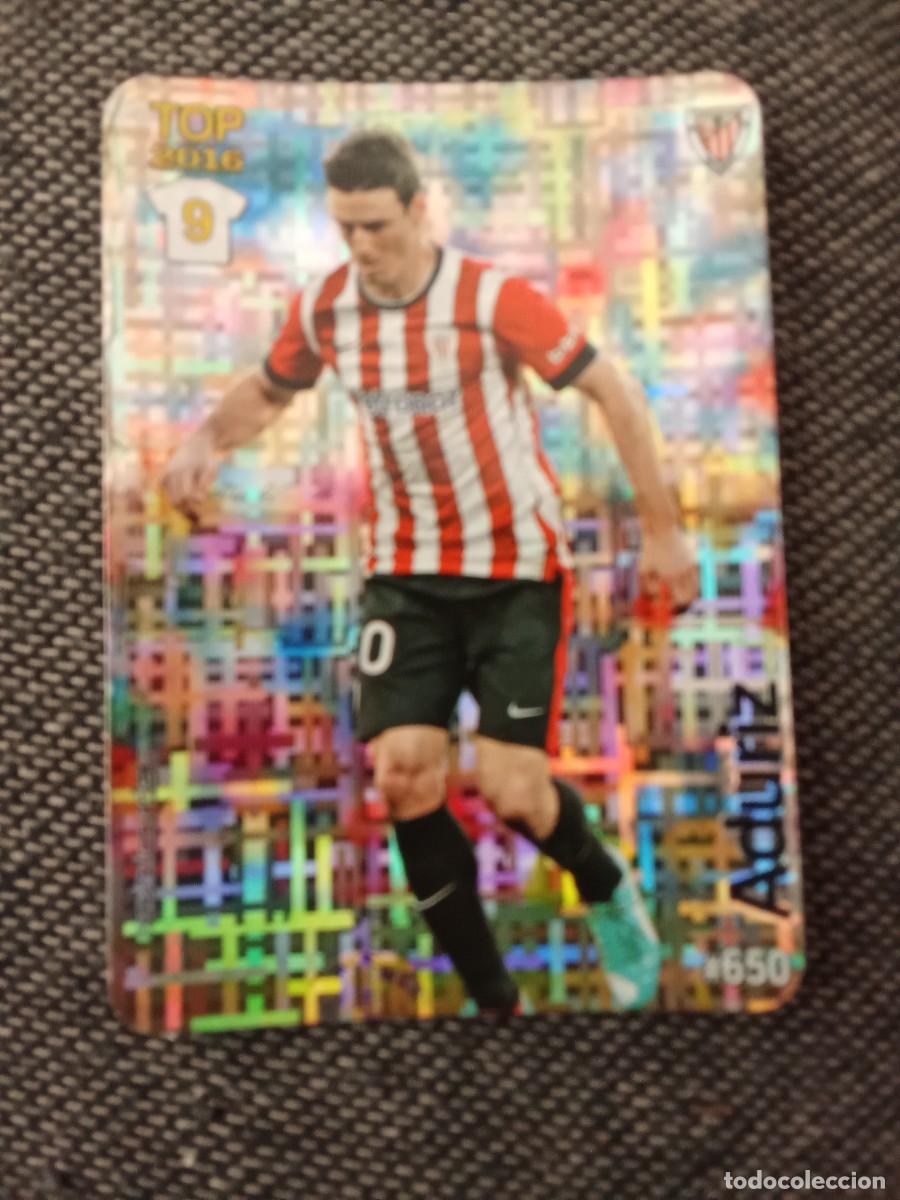 Cromos de f&uacute;tbol: 650 aduriz Athletic club top 9 2016 tetris las fichas de la liga 2016
