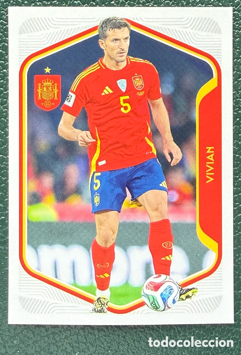Cromos de Futebol: 18 VIVIAN COLECCI&Oacute;N OFICIAL DE LA SELECCI&Oacute;N ESPA&Ntilde;OLA 2026 CARREFOUR PANINI ESPA&Ntilde;A