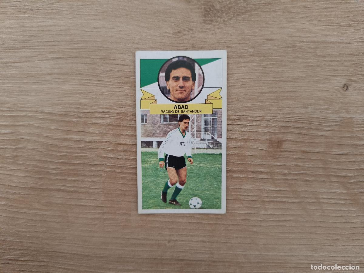 Cromos de F&uacute;tbol: CROMO DE FUTBOL LIGA ESTE ABAD RACING SANTANDER SIN PEGAR NUNCA PEGADO 85 86 1985 1986