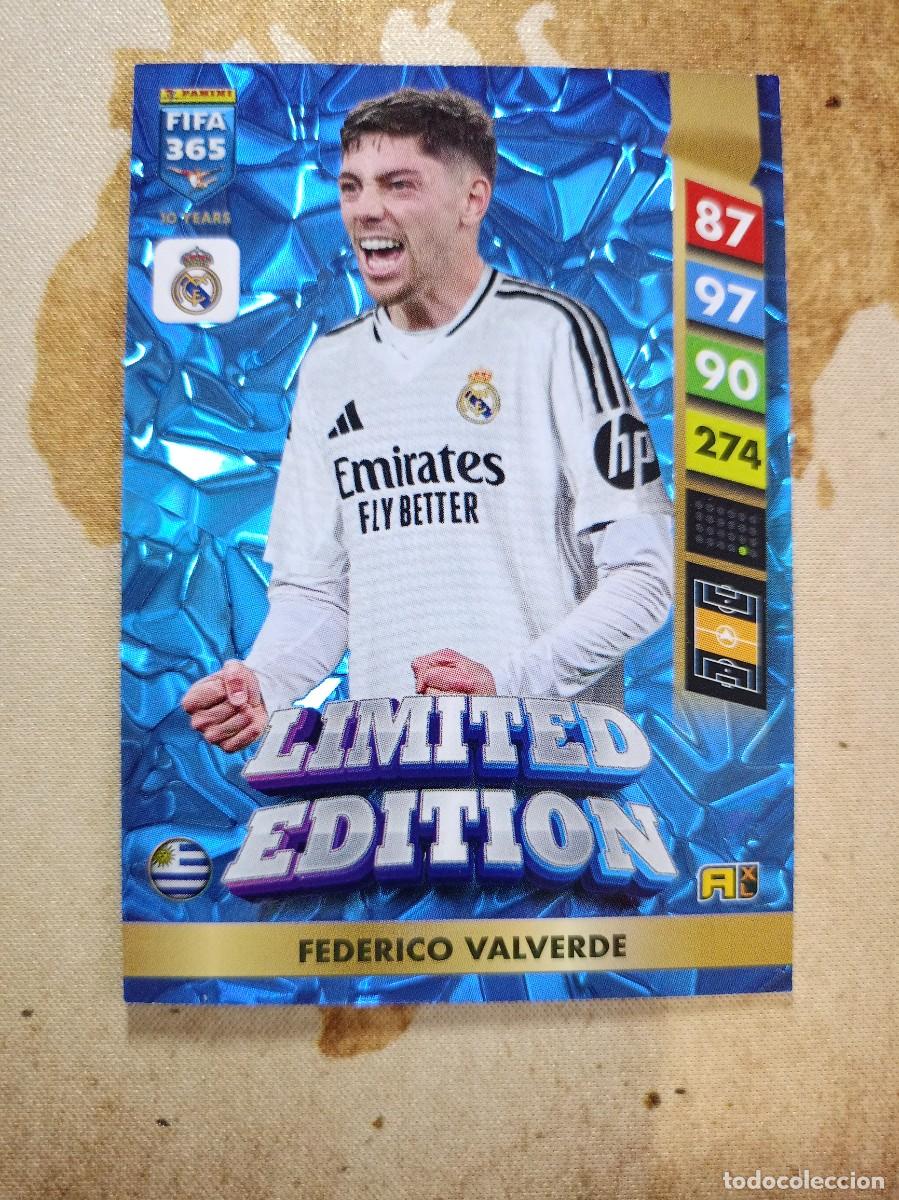 Cromos de F&uacute;tbol: Edici&oacute;n Limitada FEDERICO VALVERDE FIFA 365 2025