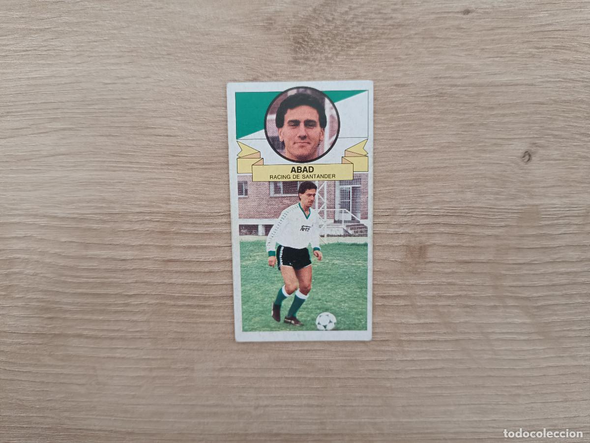 Cromos de F&uacute;tbol: CROMO DE FUTBOL LIGA ESTE ABAD RACING SANTANDER SIN PEGAR NUNCA PEGADO 85 86 1985 1986