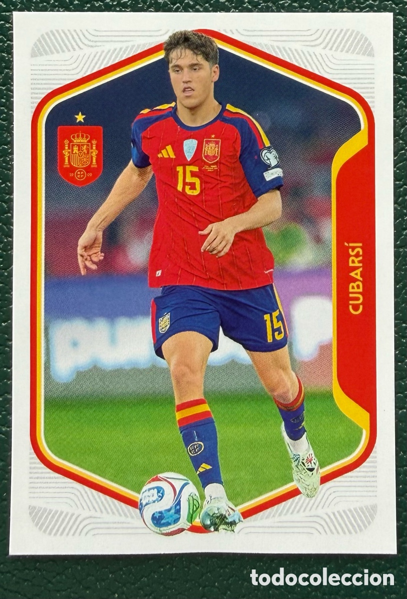 Fu&szlig;ball-Sticker: 24 CUBARSI COLECCI&Oacute;N OFICIAL DE LA SELECCI&Oacute;N ESPA&Ntilde;OLA 2026 CARREFOUR PANINI ESPA&Ntilde;A