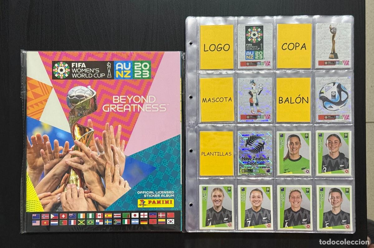 Cromos de F&uacute;tbol: COLECCION COMPLETA Y SIN PEGAR CROMOS NUEVOS DE SOBRE MUNDIAL AUSTRALIA NUEVA ZELANDA 2023 23 PANINI