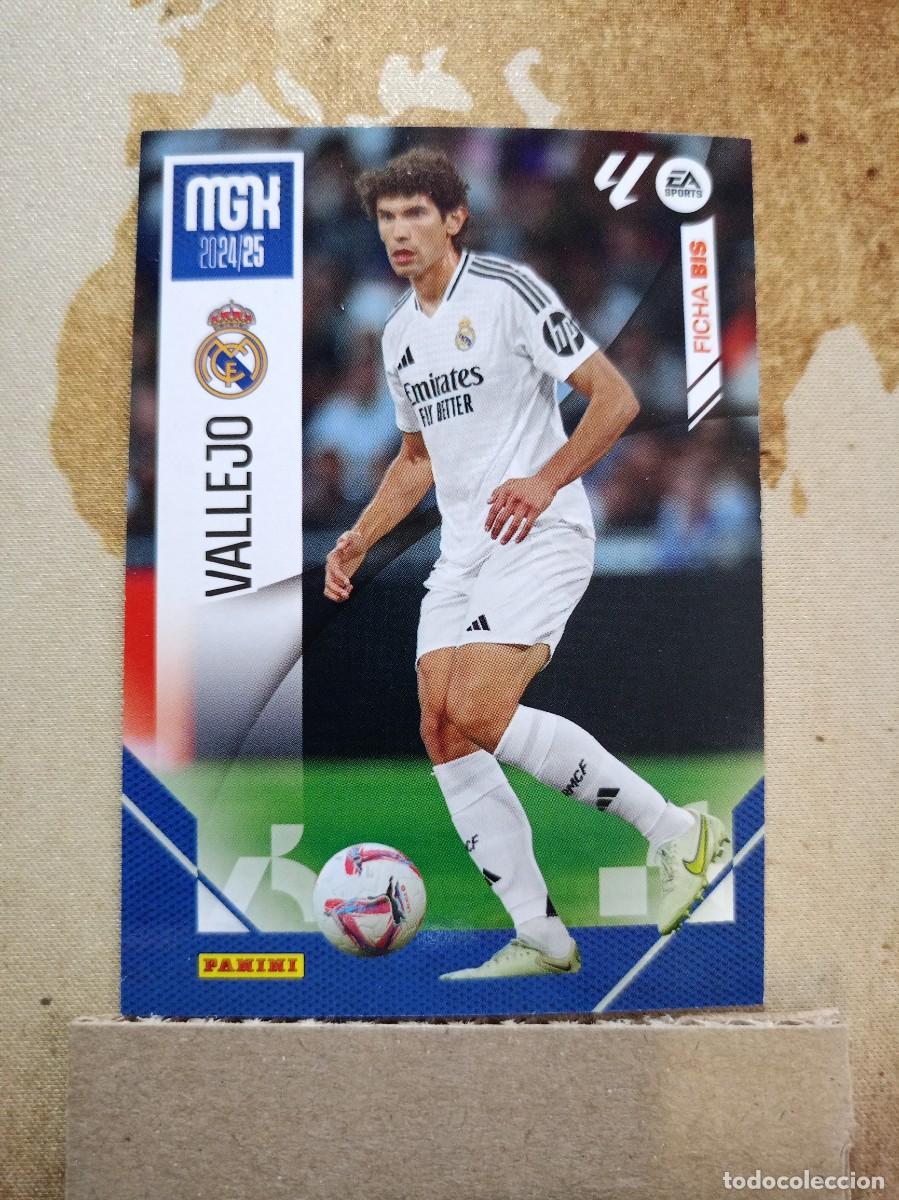 Cromos de F&uacute;tbol: Real Madrid 221 bis VALLEJO Megacracks 2024-25