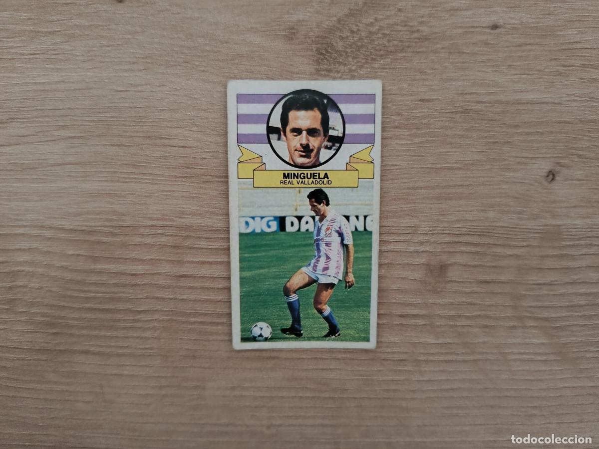 Figurine di Calcio: CROMO DE FUTBOL LIGA ESTE MINGUELA VALLADOLID SIN PEGAR NUNCA PEGADO 85 86 1985 1986