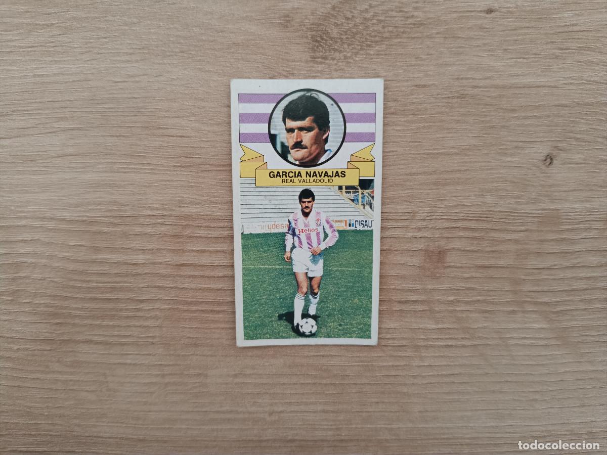 Cromos de F&uacute;tbol: CROMO DE FUTBOL LIGA ESTE GARCIA NAVAJAS VALLADOLID SIN PEGAR NUNCA PEGADO 85 86 1985 1986