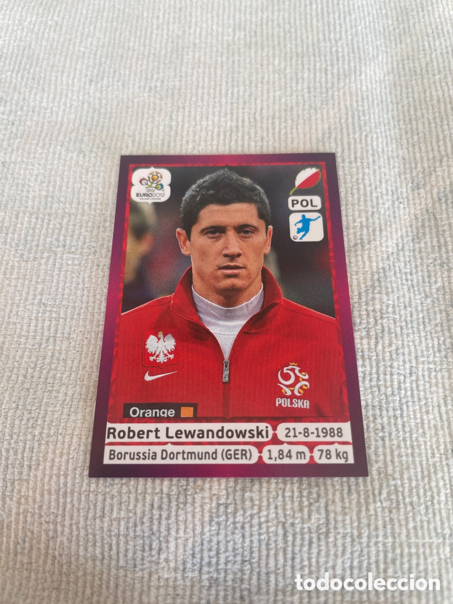 Cromos de F&uacute;tbol: UEFA EURO 2012 74 Lewandowski