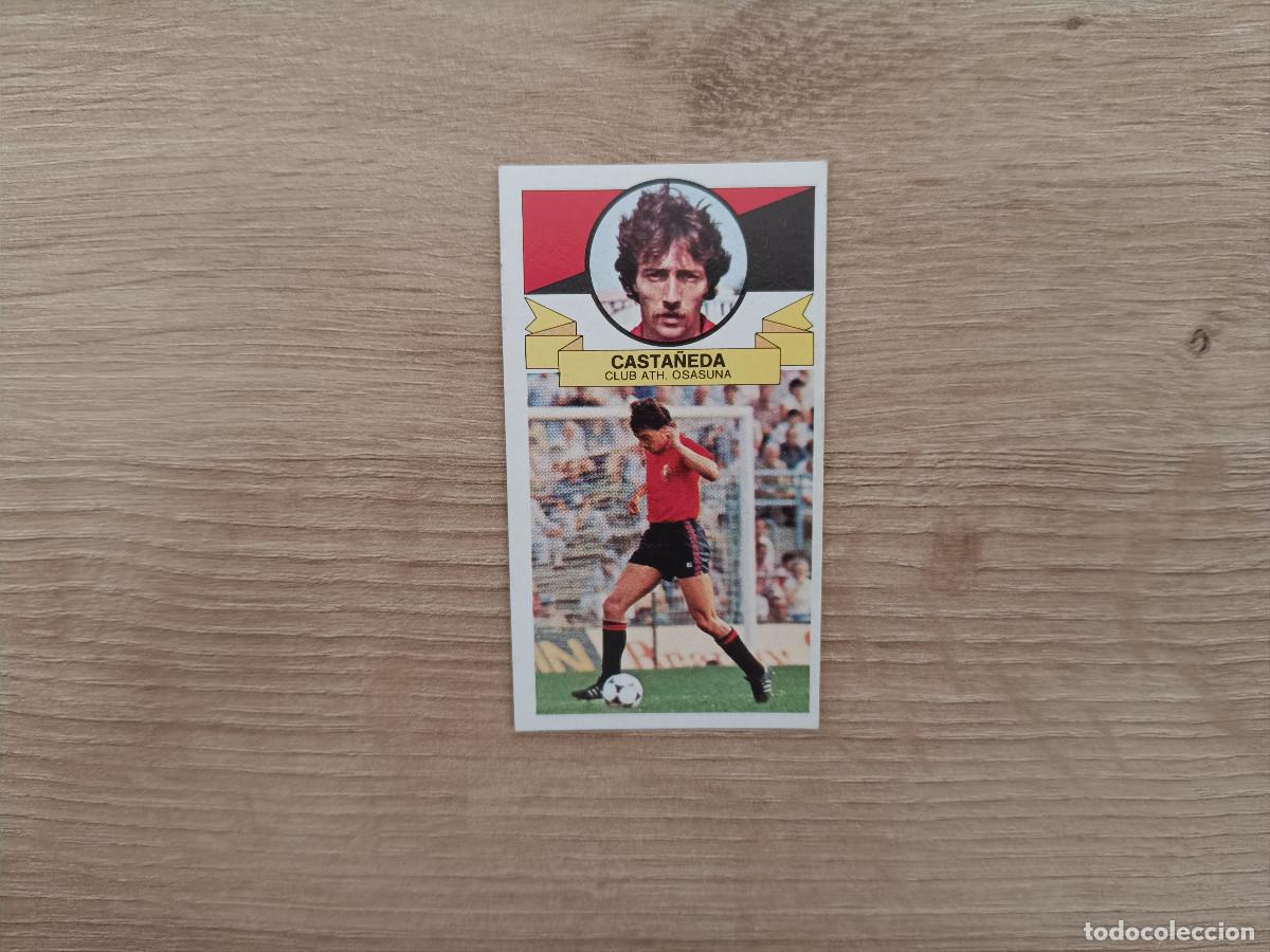 Cromos de F&uacute;tbol: CROMO DE FUTBOL LIGA ESTE CASTA&Ntilde;EDA OSASUNA SIN PEGAR NUNCA PEGADO 85 86 1985 1986