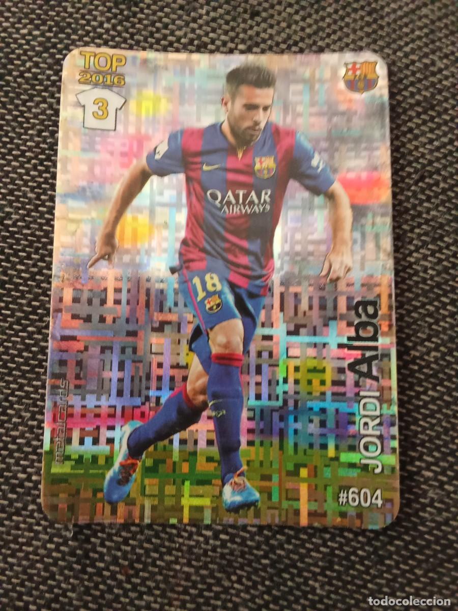 Cromos de Futebol: 604 Jordi alba 3 top 2016 tetris las fichas de la liga 2016