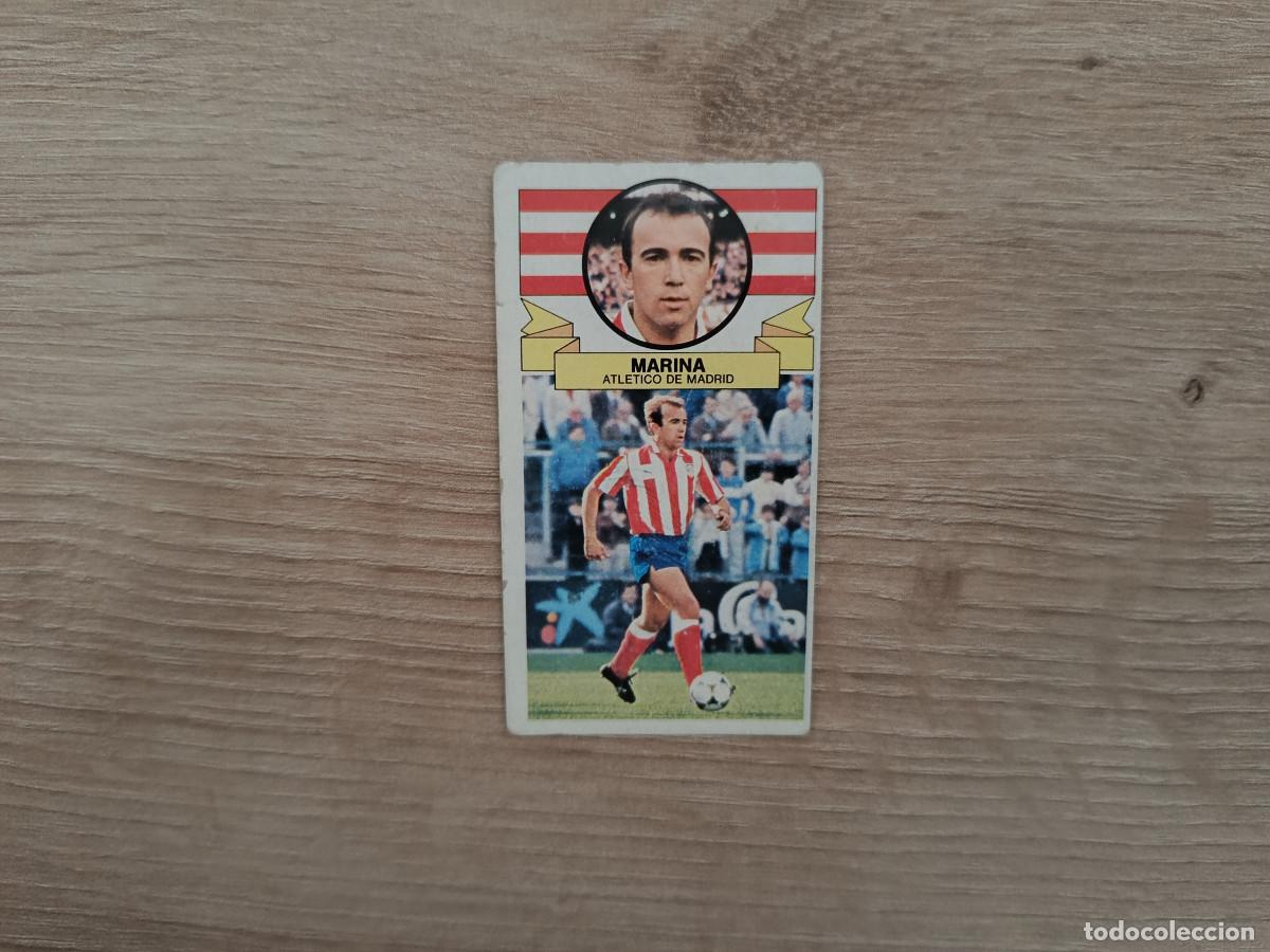 Cromos de Futebol: CROMO DE FUTBOL LIGA ESTE MARINA ATLETICO MADRID SIN PEGAR NUNCA PEGADO 85 86 1985 1986
