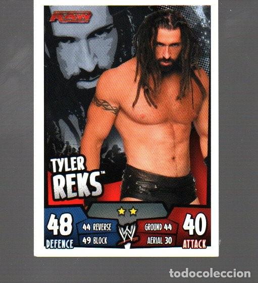 Cromos de Futebol: CROMO DE TOPPS SLAM ATTAX TRADING CARD GAME RUMBLE TYLER REKS RAW N&ordm;40