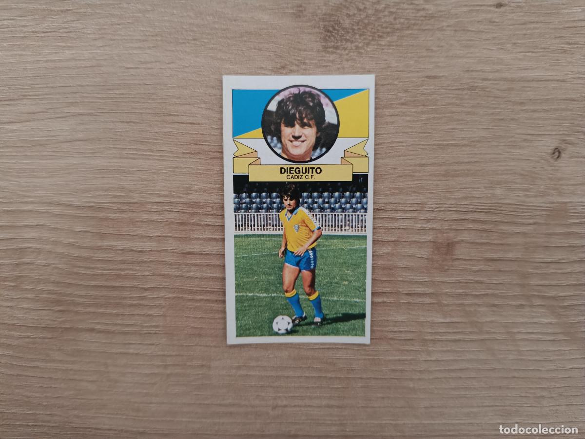 Cromos de Futebol: CROMO DE FUTBOL LIGA ESTE DIEGUITO CADIZ SIN PEGAR NUNCA PEGADO 85 86 1985 1986
