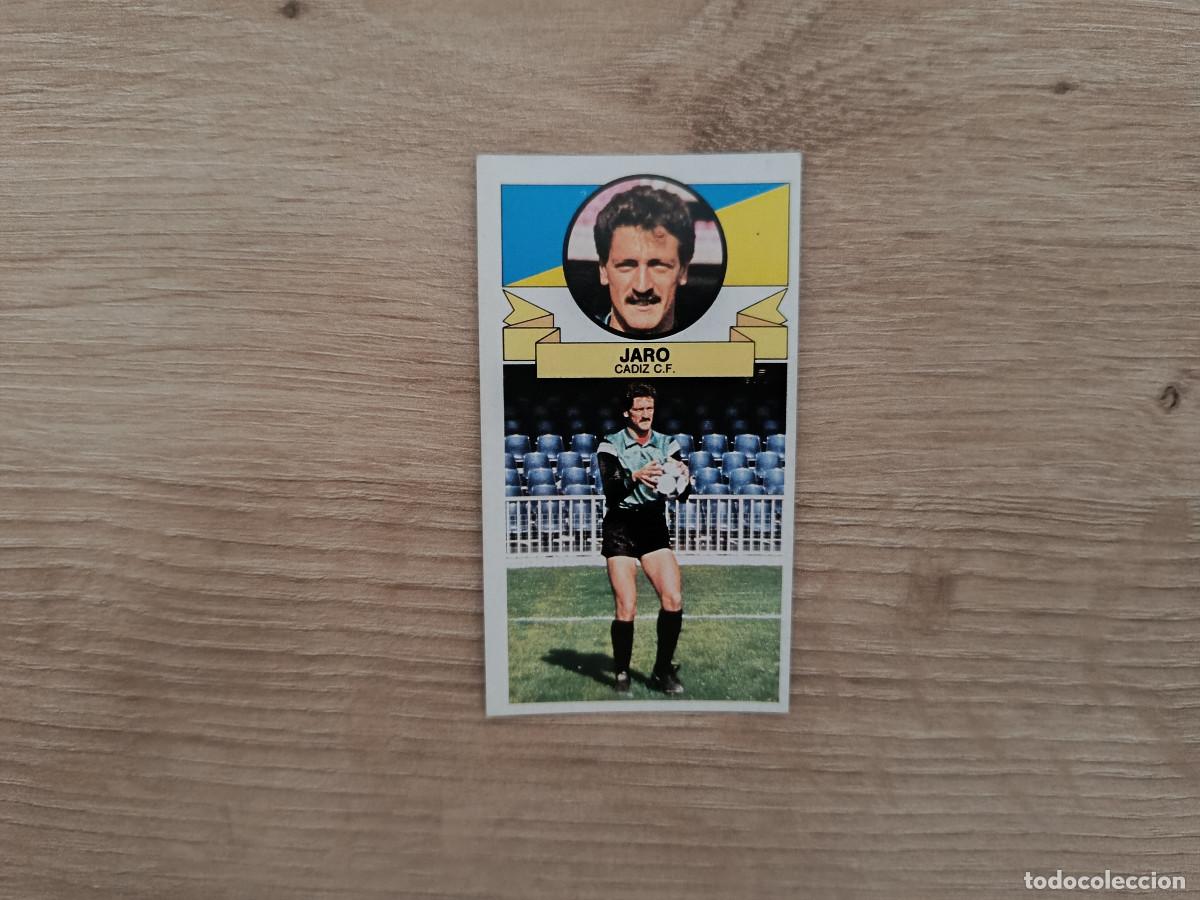 Cromos de Futebol: CROMO DE FUTBOL LIGA ESTE JARO CADIZ SIN PEGAR NUNCA PEGADO 85 86 1985 1986