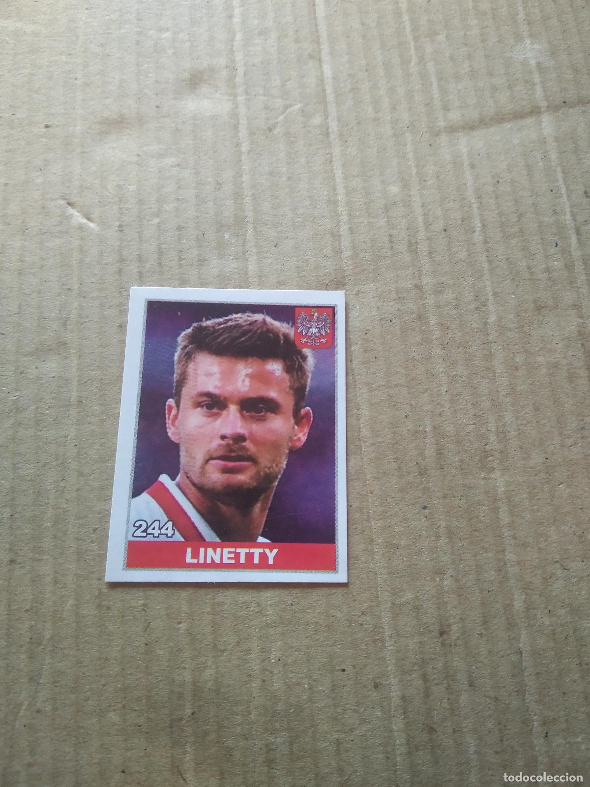 Cromos de Futebol: 244 LINETTY POLONIA CROMO FUTBOL MUNDIAL 2022 WORLD CUP COPA MUNDO EDITADO EN BRASIL