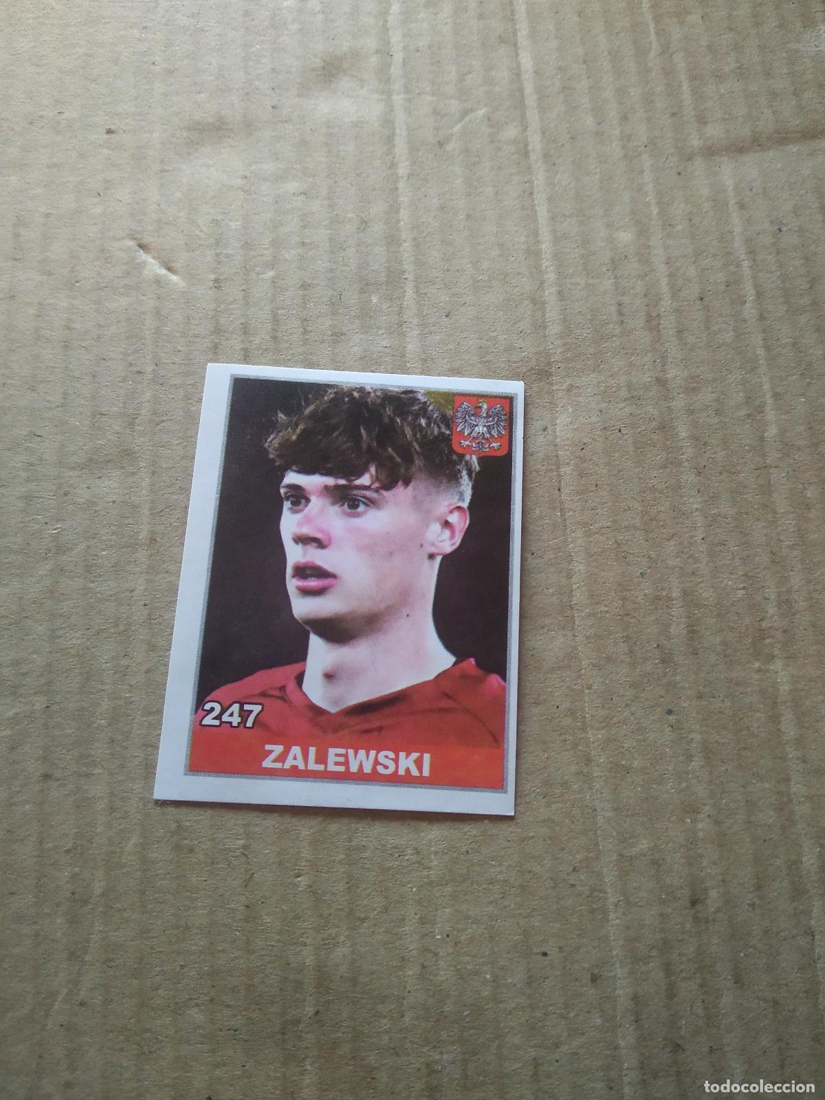 Fu&szlig;ball-Sticker: 247 ZALEWSKI POLONIA CROMO FUTBOL MUNDIAL 2022 WORLD CUP COPA MUNDO EDITADO EN BRASIL