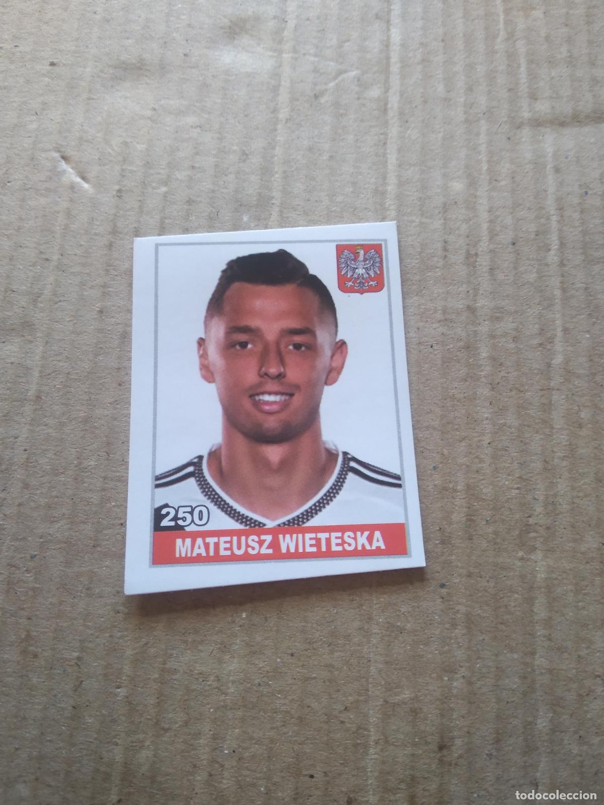 Cromos de F&uacute;tbol: 250 MATEUSZ WIETESKA POLONIA CROMO FUTBOL MUNDIAL 2022 WORLD CUP COPA MUNDO EDITADO EN BRASIL