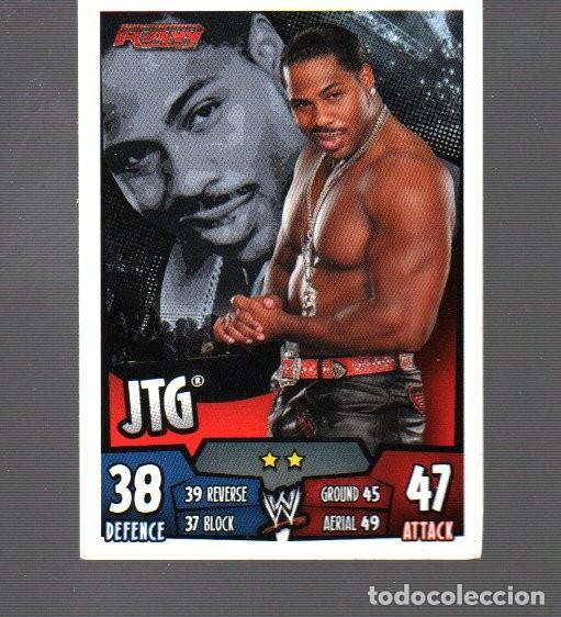 Football Stickers: CROMO DE TOPPS SLAM ATTAX TRADING CARD GAME RUMBLE JTG RAW N&ordm;47